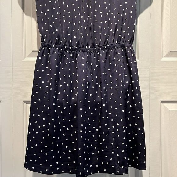 Tommy Hilfiger Navy/White Cap Sleeve Knee Length Dress Size 8 - Picture 10 of 14